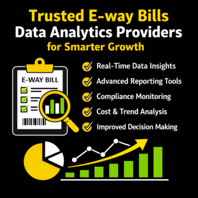 E-way bills data analytics providers