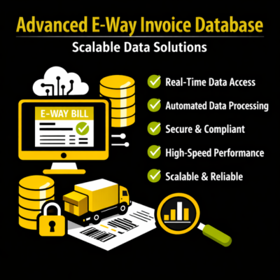 E-way invoice database