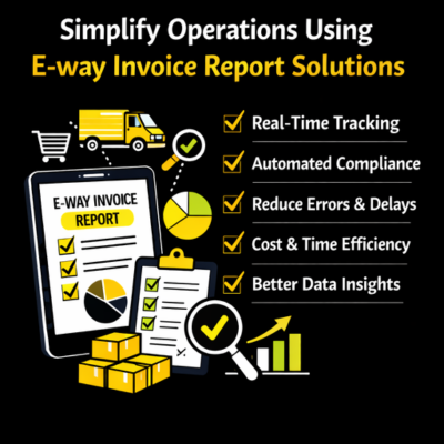 E-way invoice report