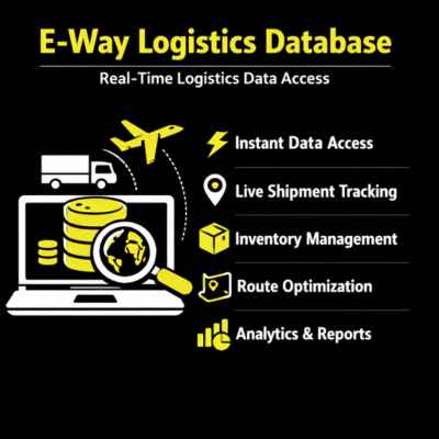E-way logistics database