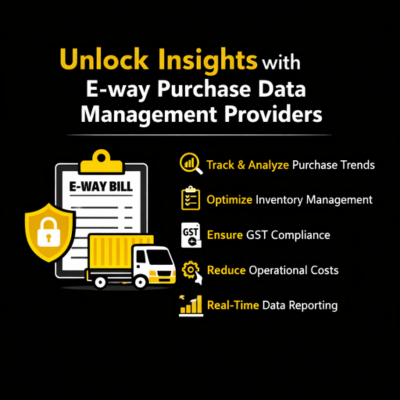 E-way purchase data management providers