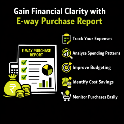 E-way purchase report