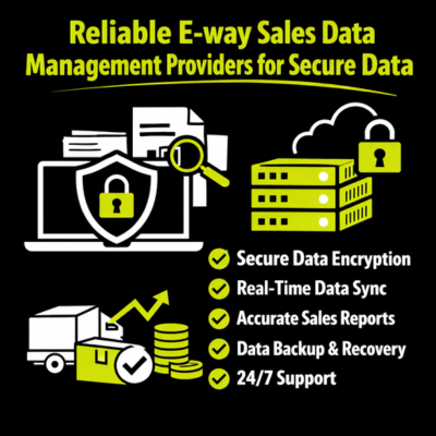 E-way sales data management providers