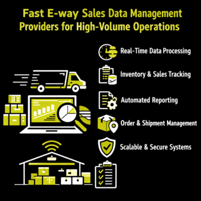 E-way sales data management providers