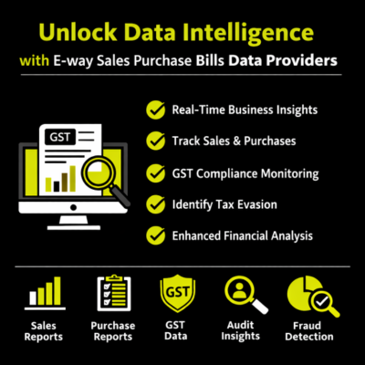 E-way sales purchase bills data providers