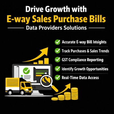 E-way sales purchase bills data providers