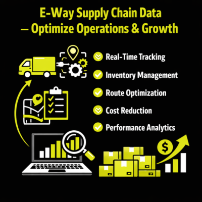 E-way supply chain data