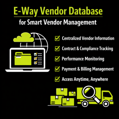 E-way vendor database