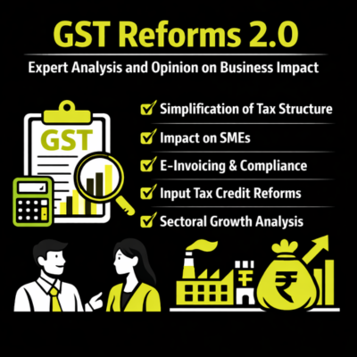 GST Reforms 2.0 expert analysis and opinion