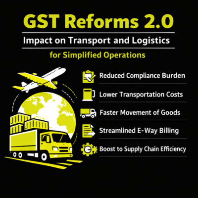 GST Reforms 2.0 impact on transport and logistics