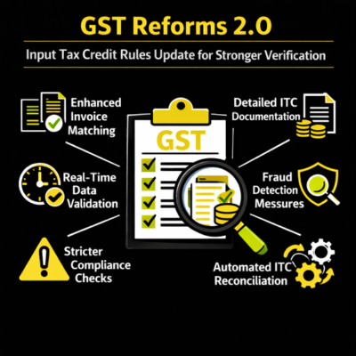 GST Reforms 2.0 input tax credit rules update