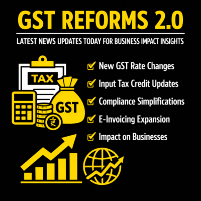 GST Reforms 2.0 latest news updates today