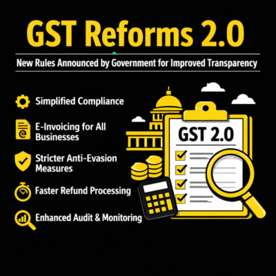 GST Reforms 2.0 New Rules Announced by Government
