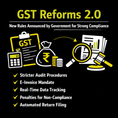 GST Reforms 2.0 New Rules Announced by Government