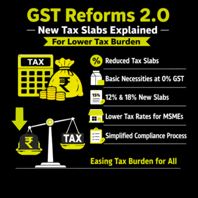 GST Reforms 2.0 new tax slabs explained