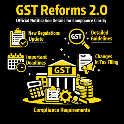 GST Reforms 2.0 official notification details