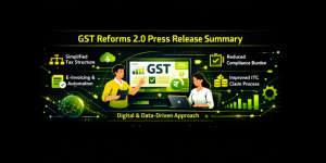 GST Reforms 2.0 press release summary