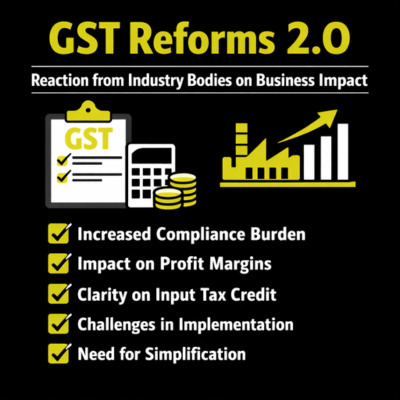 GST Reforms 2.0 reaction from industry bodies
