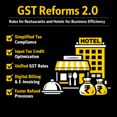 GST Reforms 2.0 rules for restaurants and hotels