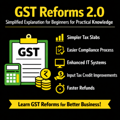 GST Reforms 2.0 simplified explanation for beginners