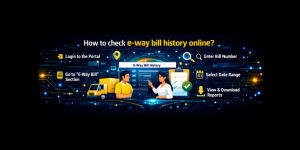 How to check e-way bill history online?