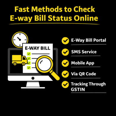 How to check e-way bill status online