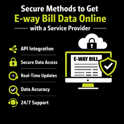 How to get e-way bill data online with a service provider