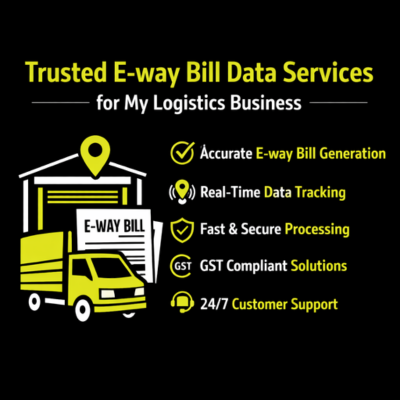 How to get e-way bill data services for my logistics business