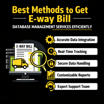 How to get e-way bill database management services
