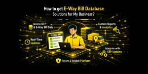 How to get e-way bill database solutions for my business