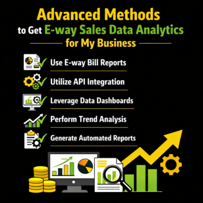 How to get e-way sales data analytics for my business