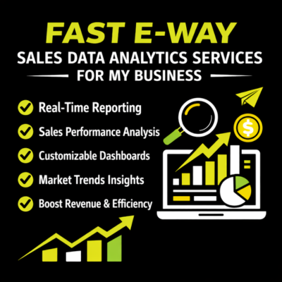 How to get e-way sales data analytics services for my business
