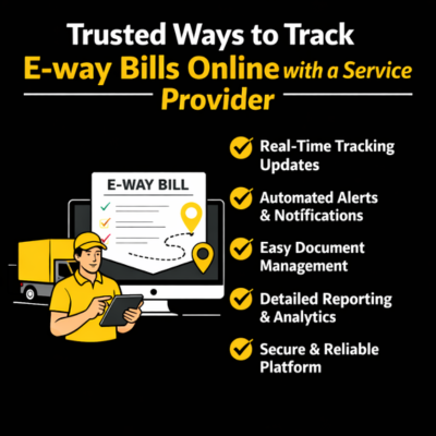 How to track e-way bills online with a service provider