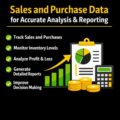 Sales and Purchase Data