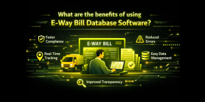 What are the benefits of using e-way bill database software