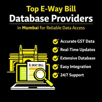 What are the best e-way bill database providers in Mumbai