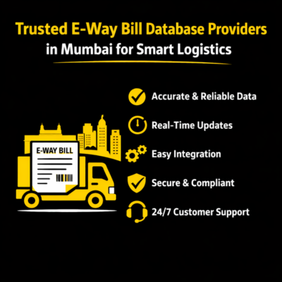 What are the best e-way bill database providers in Mumbai
