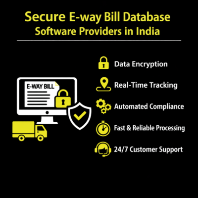 What are the best e-way bill database software providers in India?