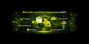 What are the e-way bill data integration services available